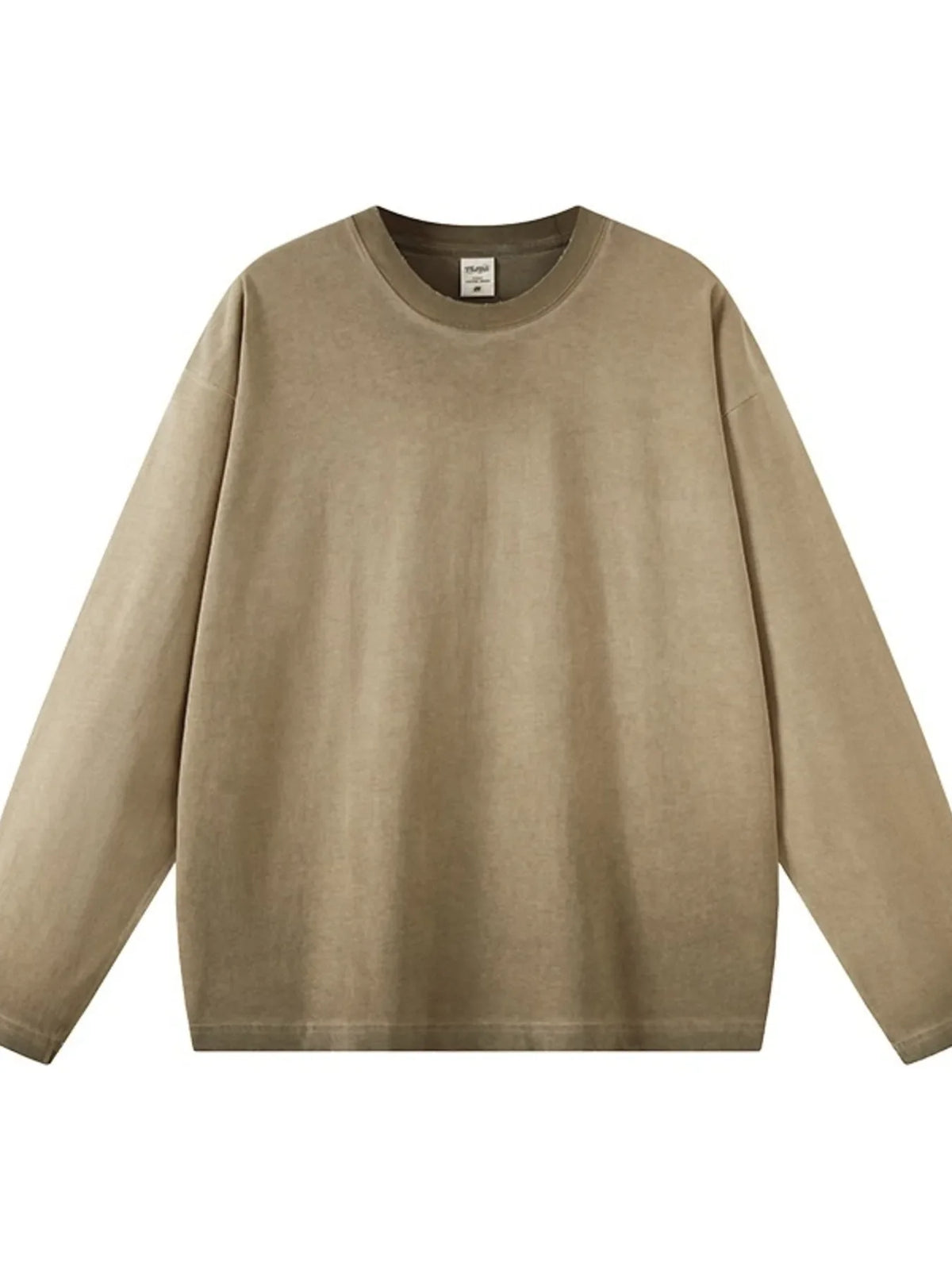 Men's Round Neck Long Sleeve T-Shirt