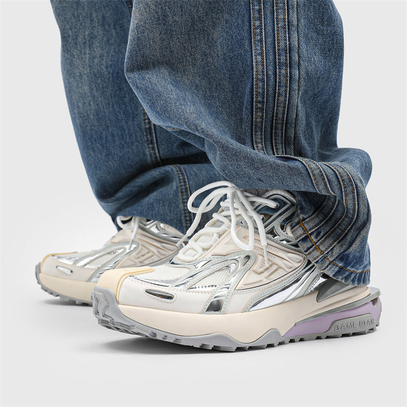 Reaper unit worldwide S25288 Purple Sneakers