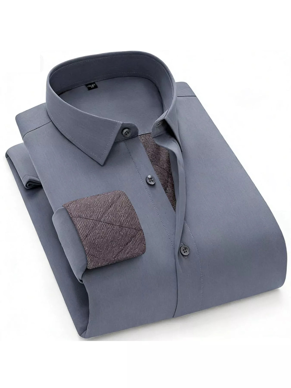 Men's Full Size Slim Fit Long Sleeve Shirt Plus Size