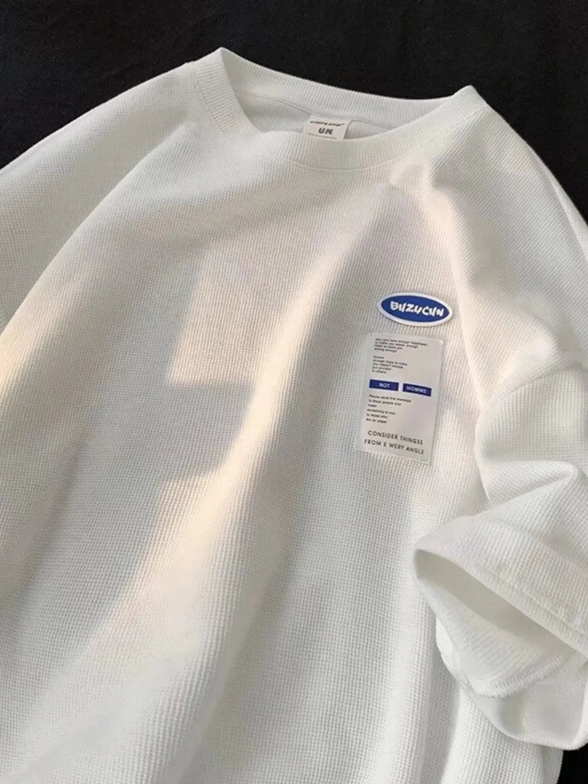 Men's Full Size Round Neck Half Sleeve T-Shirt Plus Size