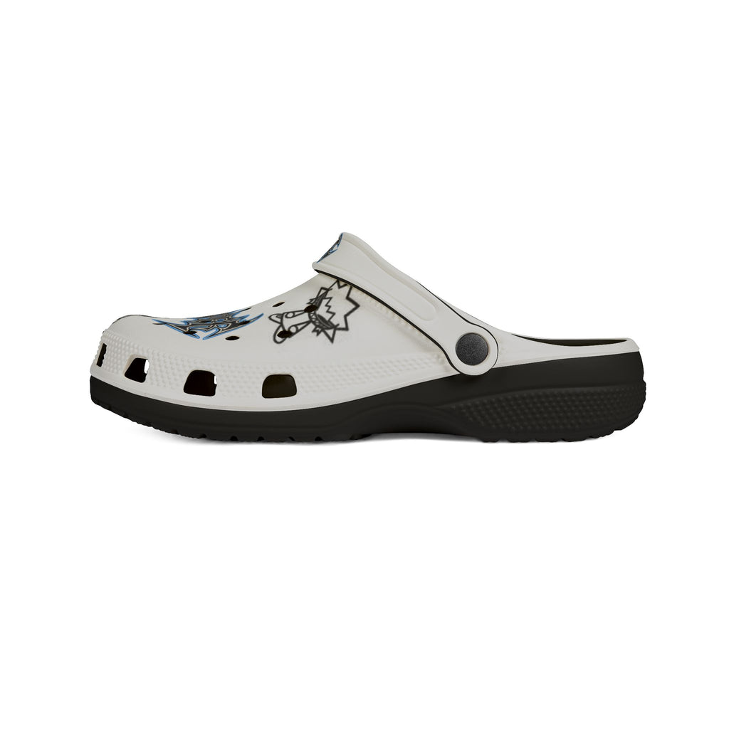 REAPER UNIT™ Black & White Crocs
