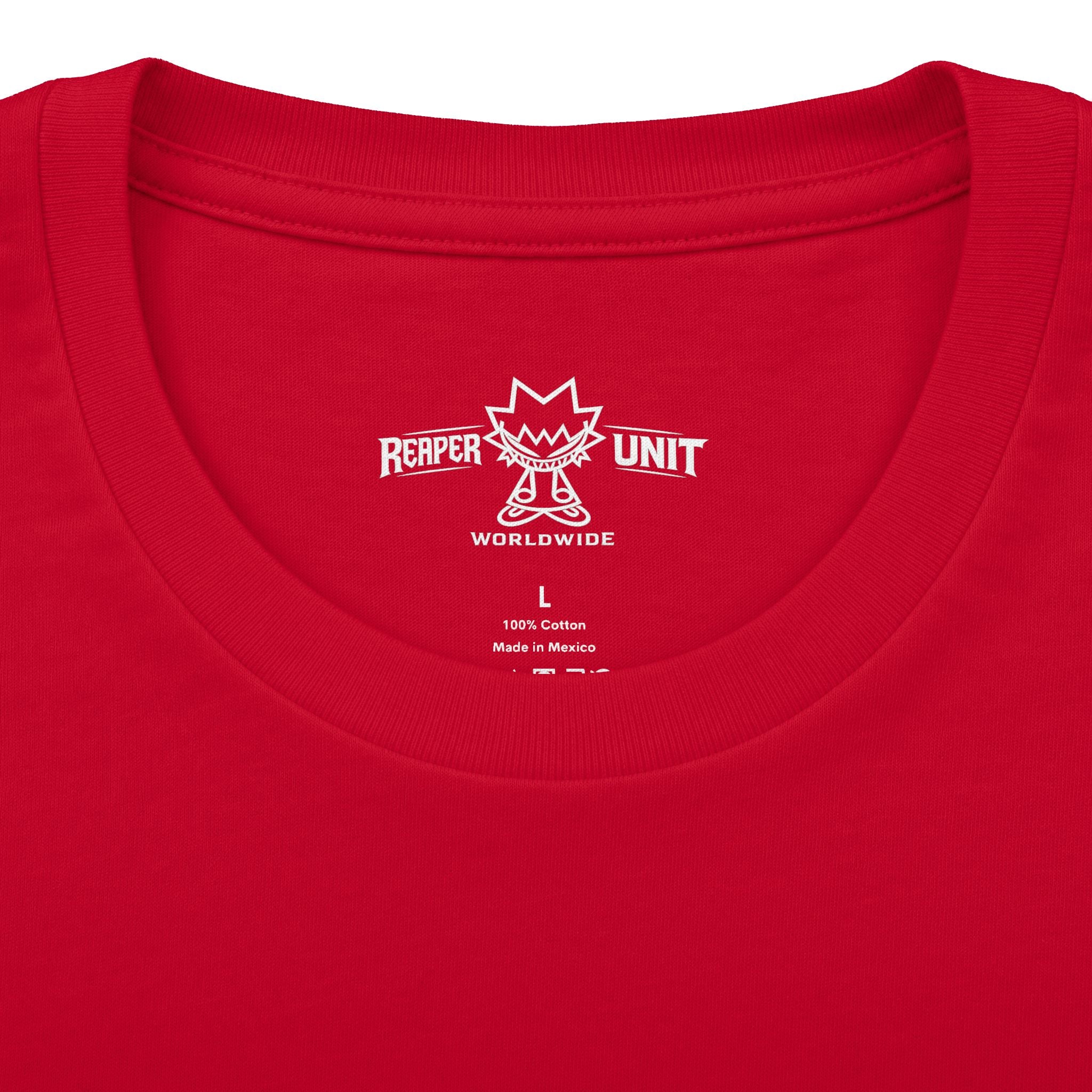 Reaper unit worldwide Unisex Cotton Crew Tee