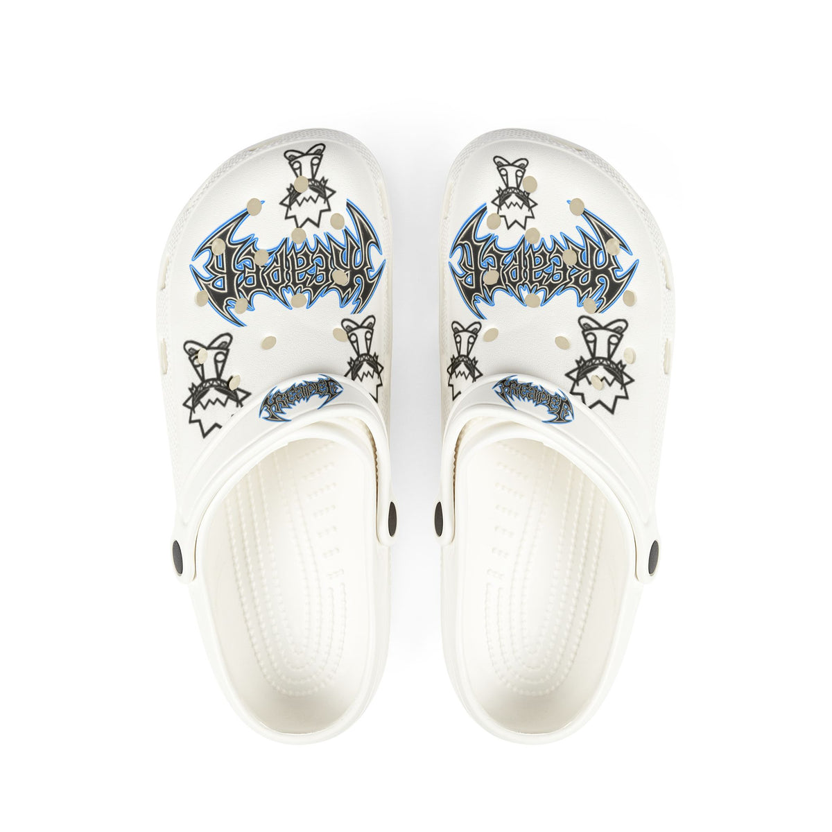 REAPER UNIT™ Black & White Crocs
