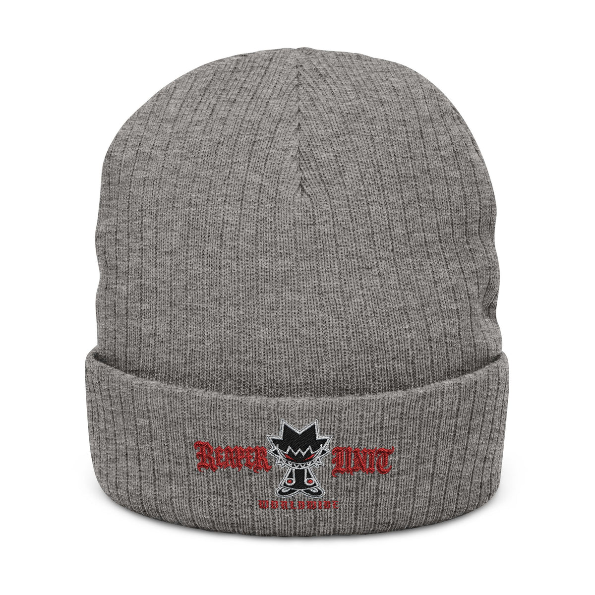 Reaper Unit Worldwide™ Ribbed Knit Beanie
Cold weather. Same mindset.