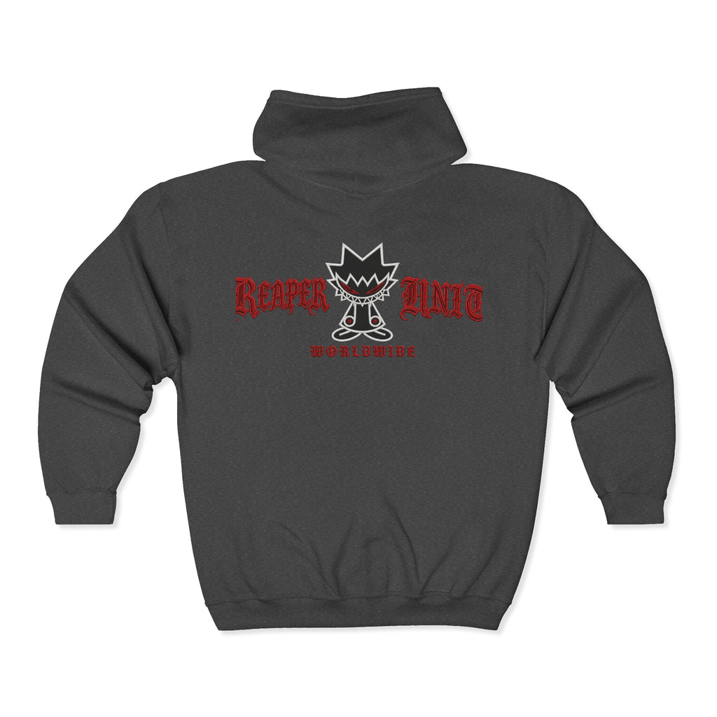 Reaper unit worldwide Unisex Heavy Blend™ Full Zip Hooded Sweatshirt