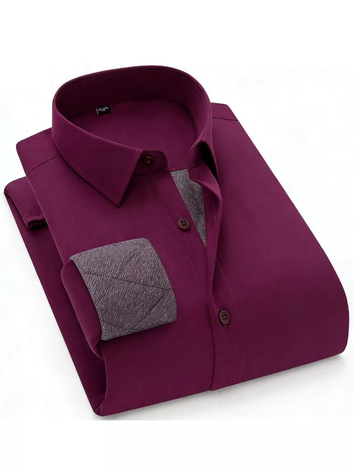 Men's Full Size Slim Fit Long Sleeve Shirt Plus Size