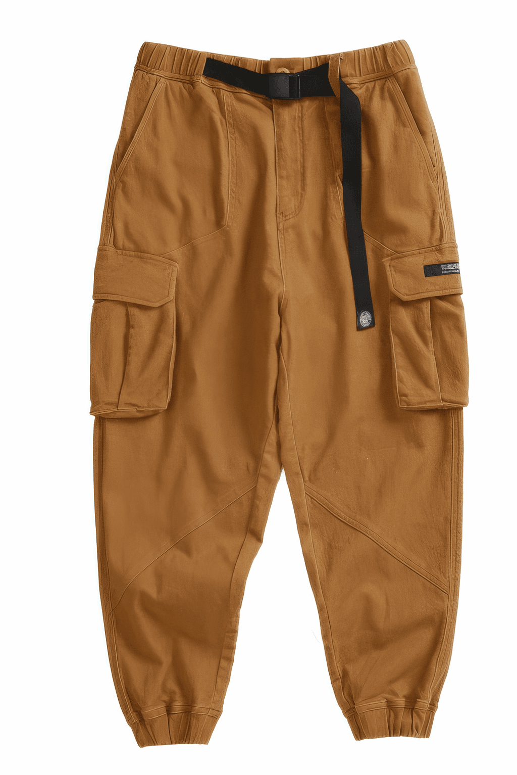 Men’s Cargo Pants – Loose Fit, Elastic Cuffs, Utility Style for Winter