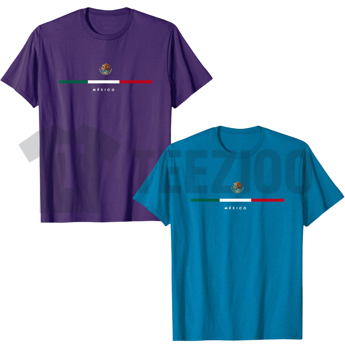 Vintage Mexican Flag Graphic Tee - Retro Mexico Pride Apparel