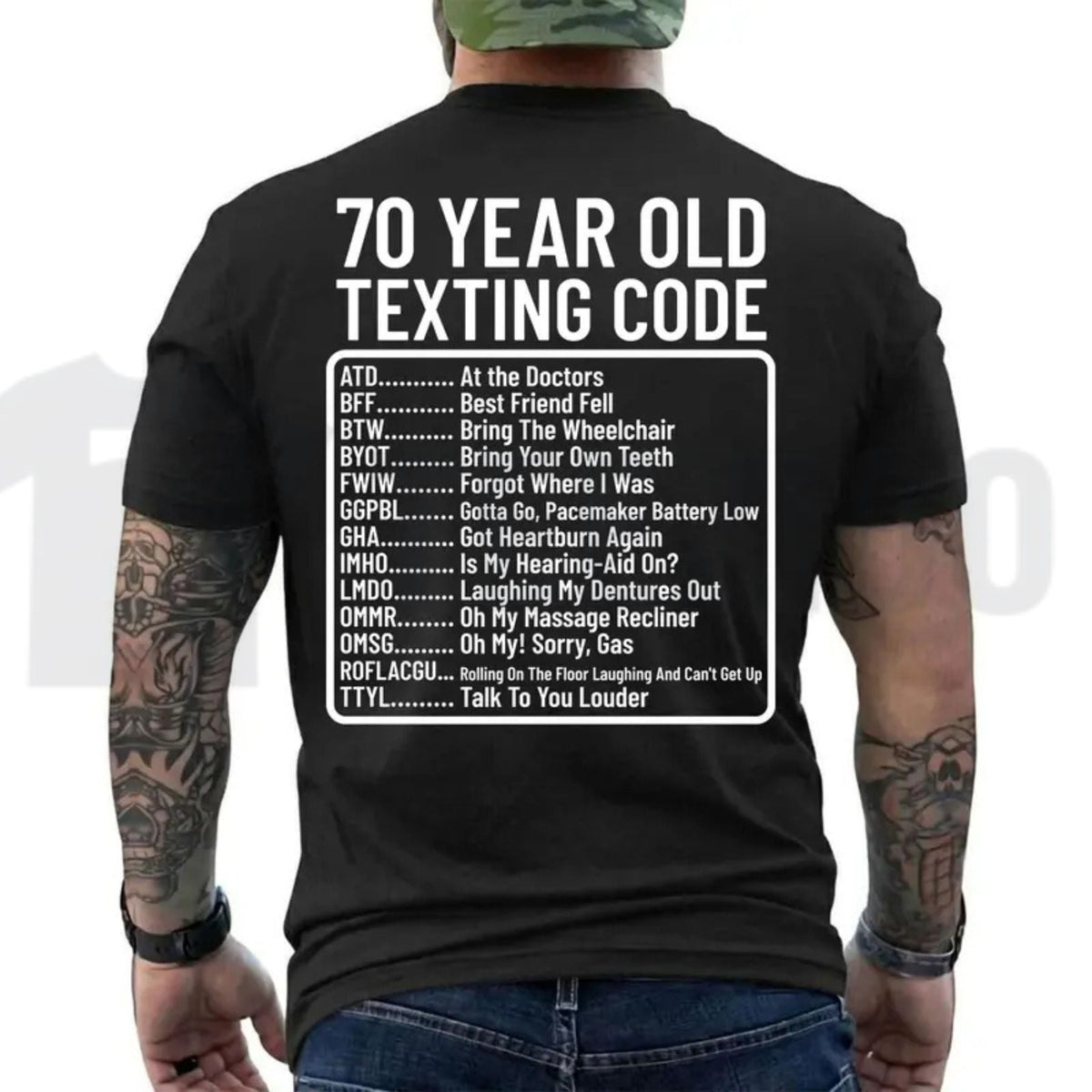 ATD At The Doctors 70th Birthday Tee – Funny Aging Humour Sarcastic Shirt