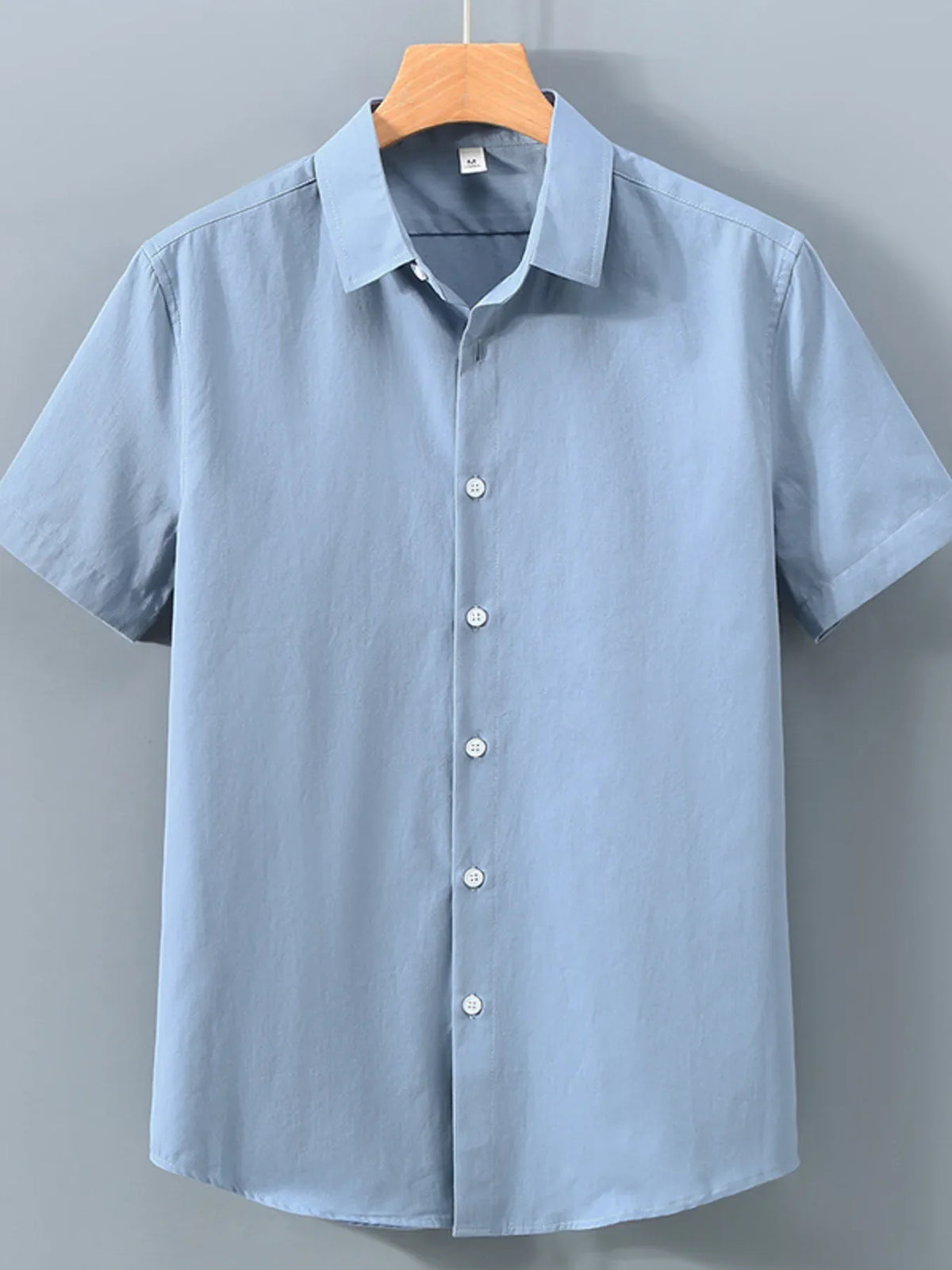 Men's Plus Size Short Sleeve Casual Shirt