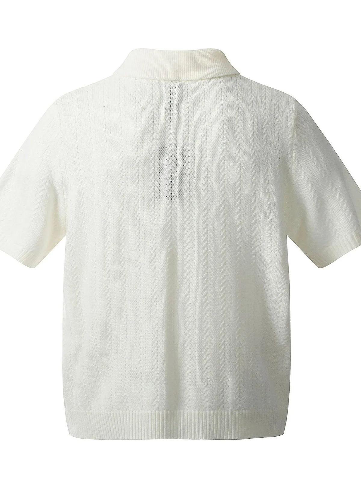 Men's Button Detail Short Sleeve Polo
