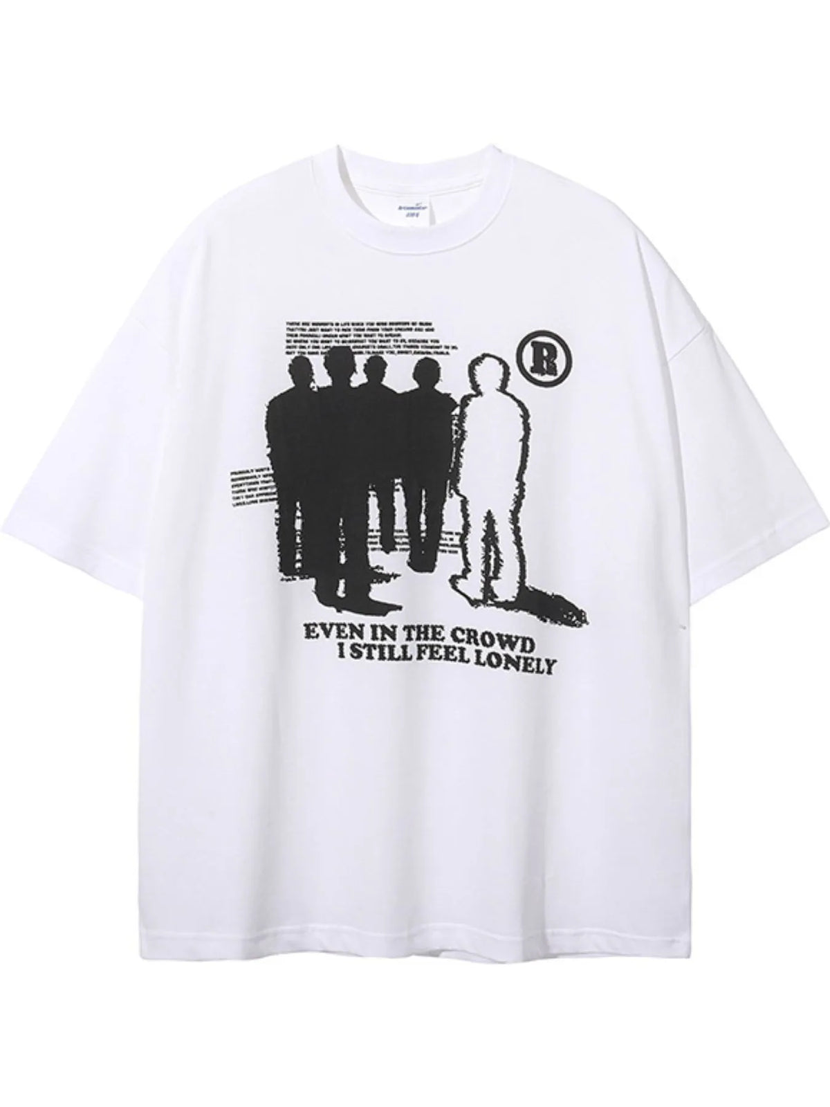 Men's Graphic Round Neck Short Sleeve T-Shirt