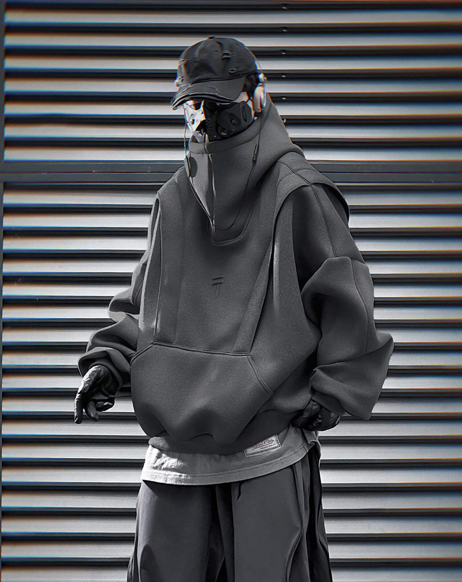 Reaper unit worldwide HiH50 Grey Nexus Hoodie