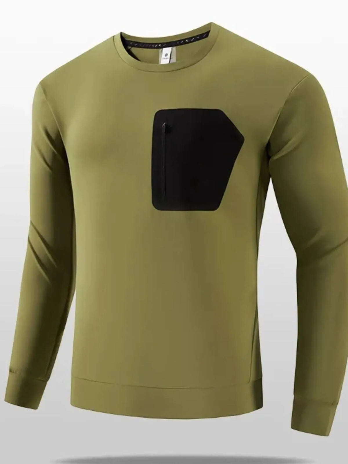 Men's Plus Size Casual Long Sleeve T-Shirt