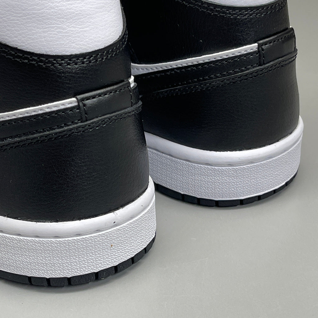 NIKE AIR JORDAN 1 Mid Panda Shoe Women's Sz 8 Black / White DV0991-101 (New)