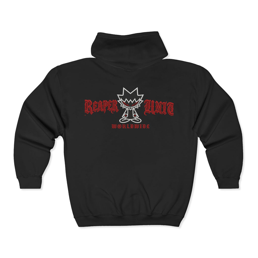 Reaper unit worldwide Unisex Heavy Blend™ Full Zip Hooded Sweatshirt