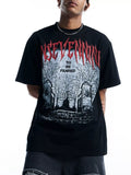 Men's Graphic Round Neck Short Sleeve T-Shirt