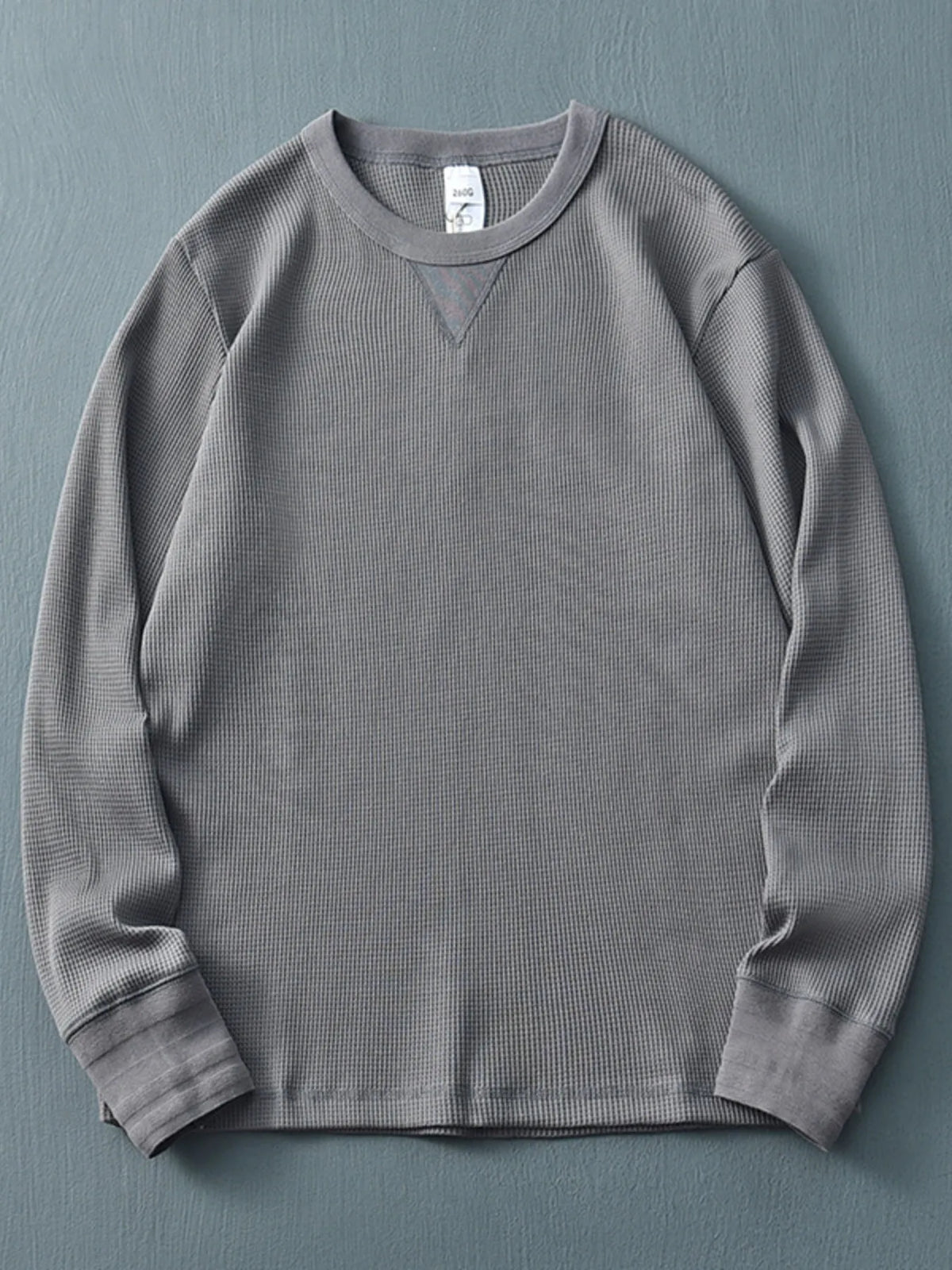 Men's Plus Size Round Neck Long Sleeve T-Shirt