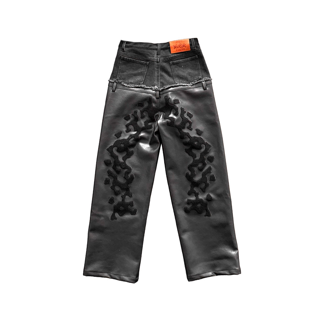 Reaper unit worldwide Capri Leather Pants
