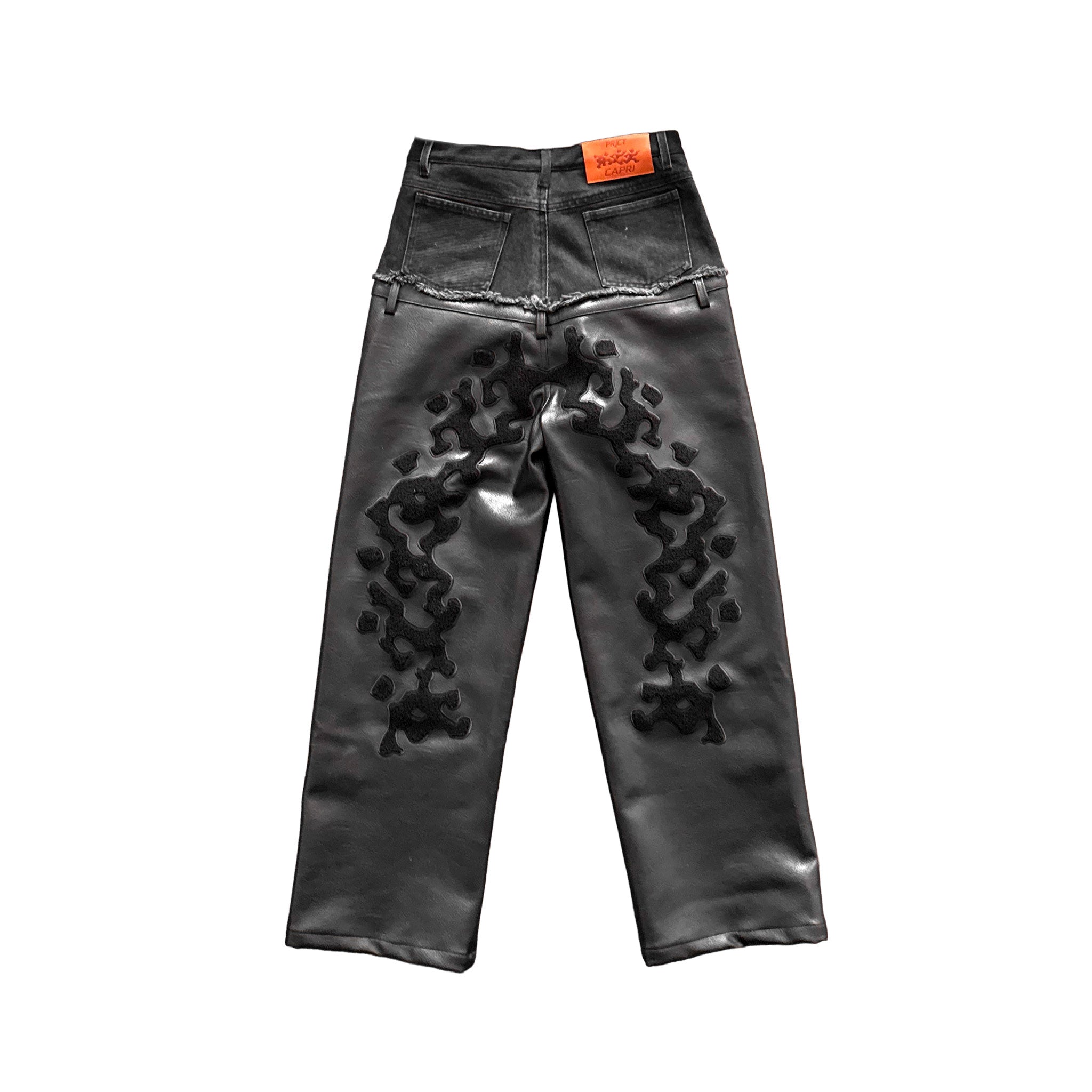 Reaper unit worldwide Capri Leather Pants