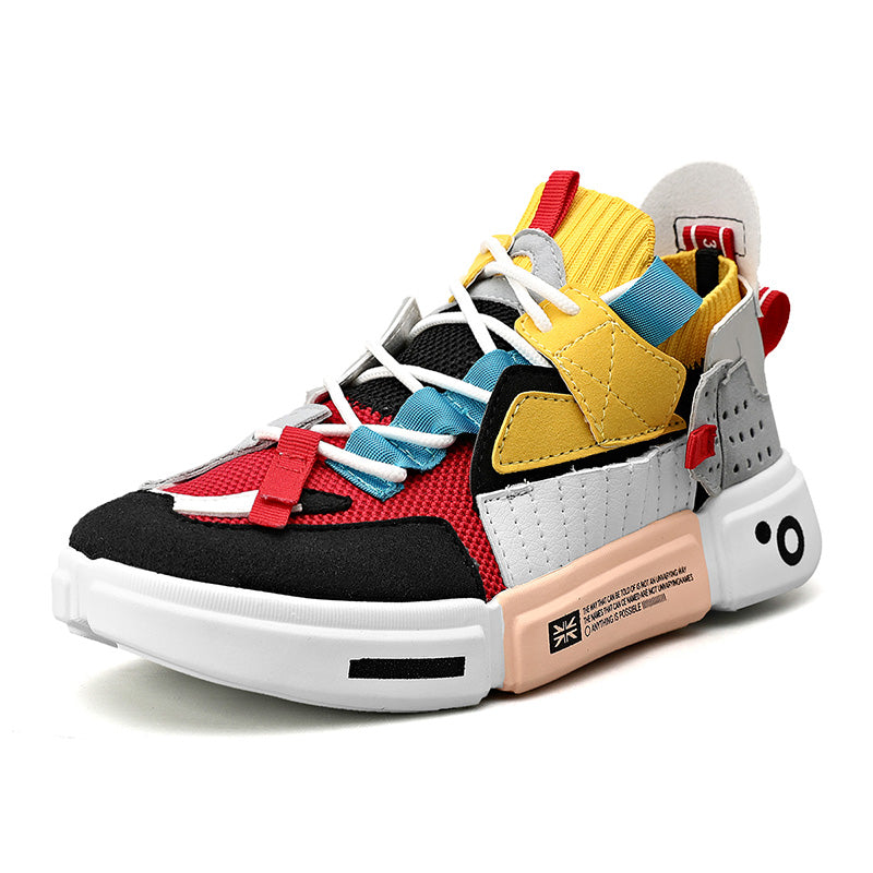 Reaper unit worldwide S201 Patchwork Sneakers