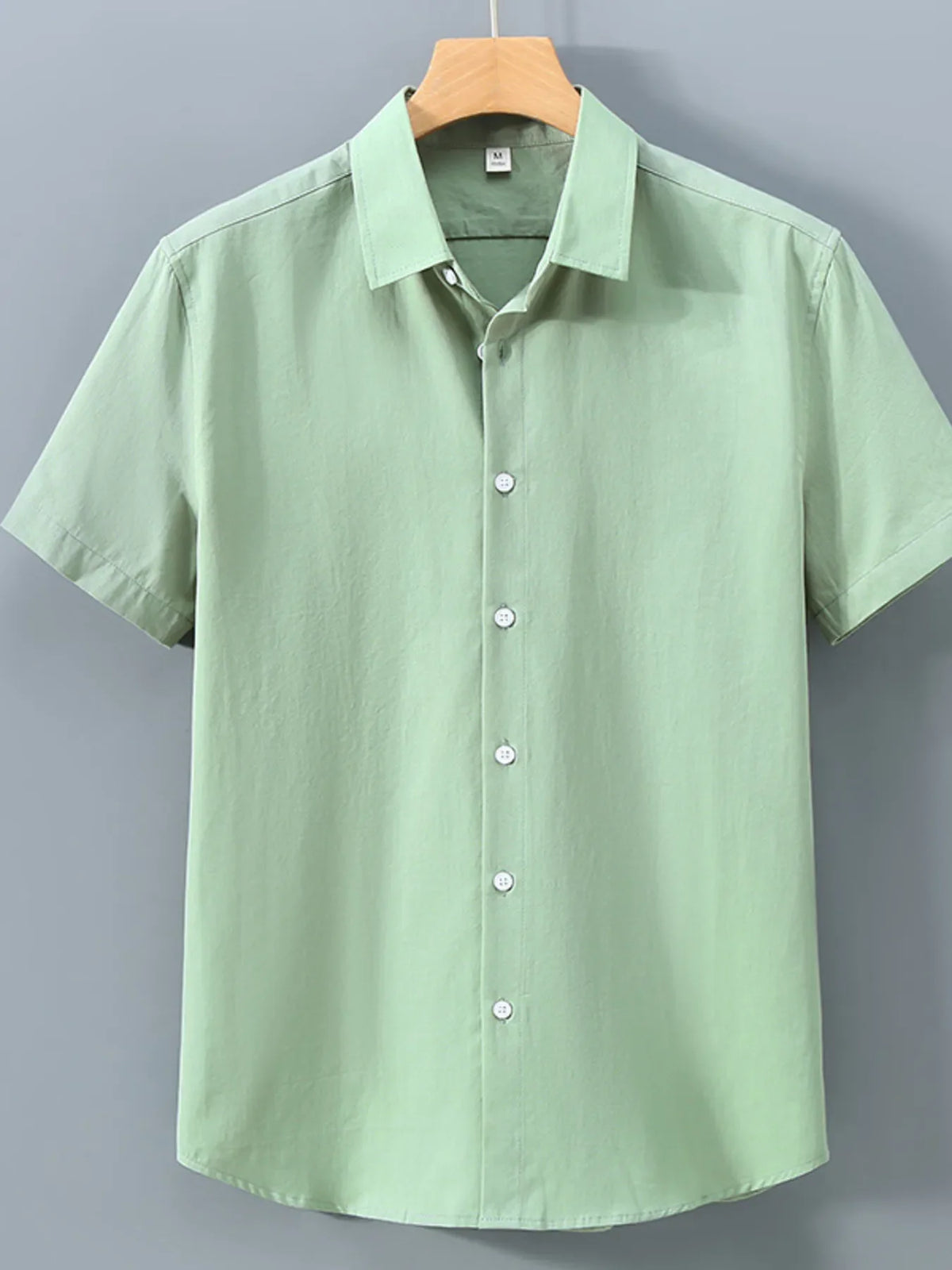 Men's Plus Size Short Sleeve Casual Shirt
