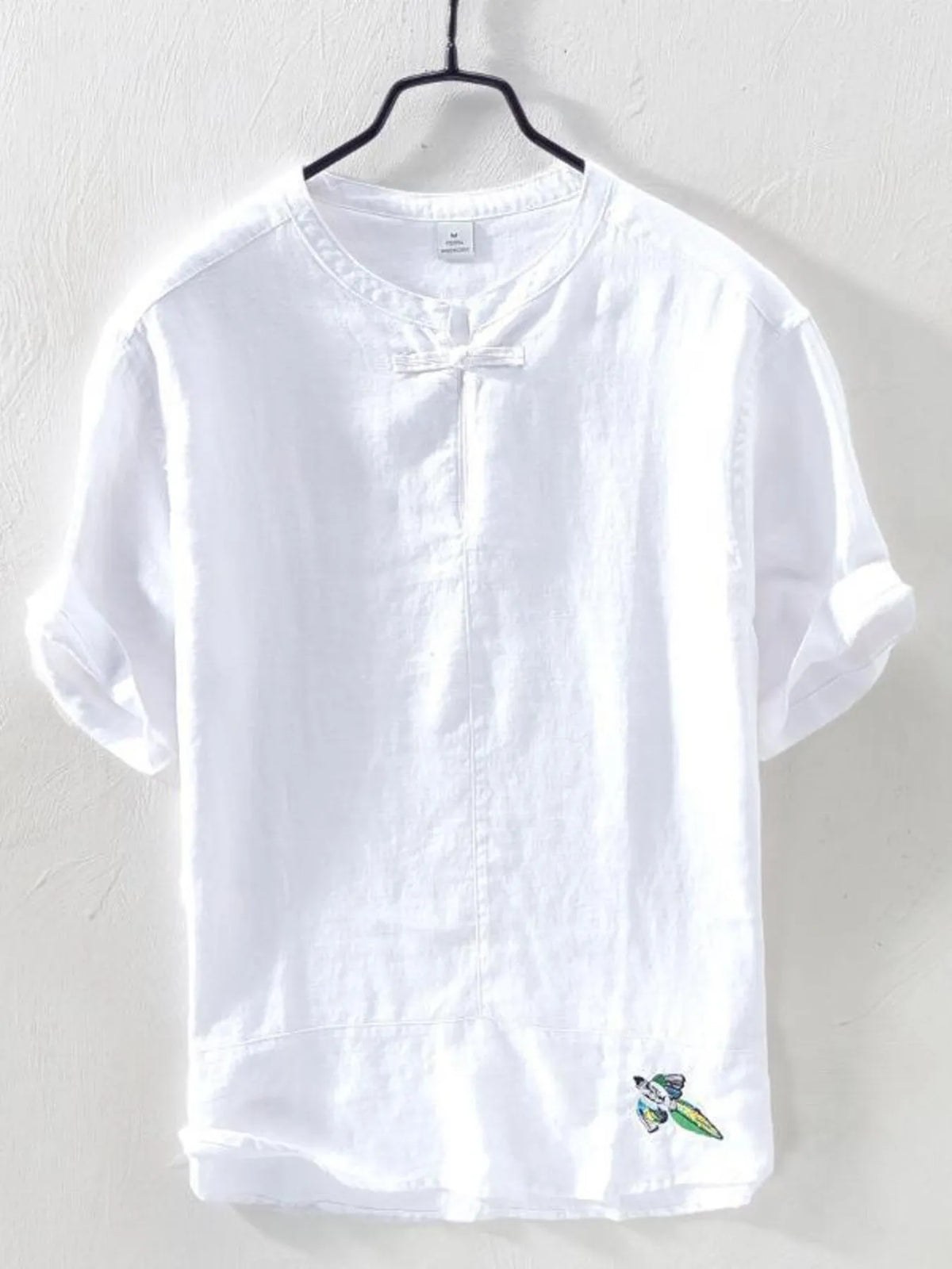 Men's Plus Size Lightweight Short Sleeve Blouse