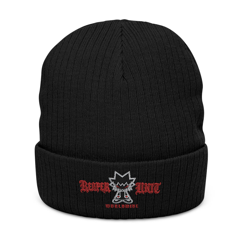 Reaper Unit Worldwide™ Ribbed Knit Beanie
Cold weather. Same mindset.