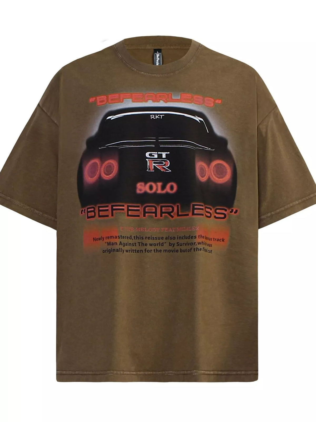 Men's Graphic Round Neck Short Sleeve T-Shirt