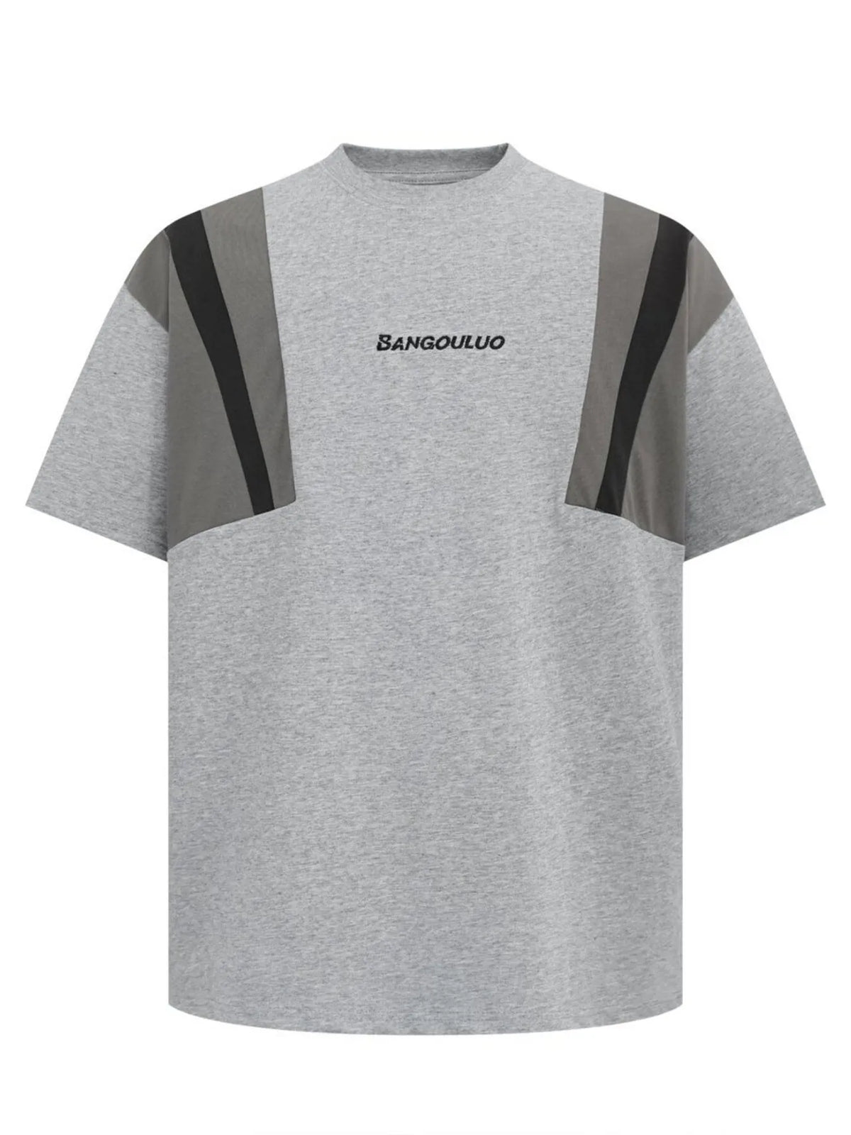 Men's Contrast Short Sleeve Oversized T-Shirt