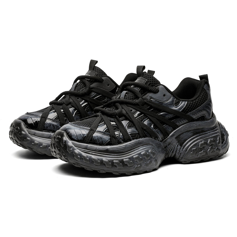 Reaper unit worldwide S8888 Black Tire Sneakers