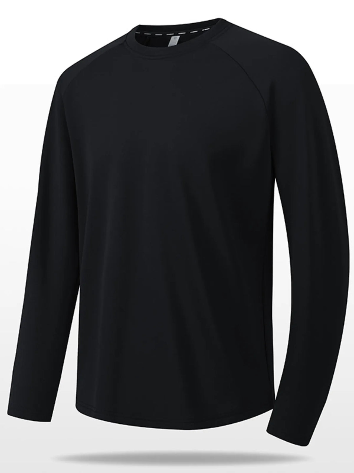 Men's Plus Size Round Neck Raglan Sleeve T-Shirt
