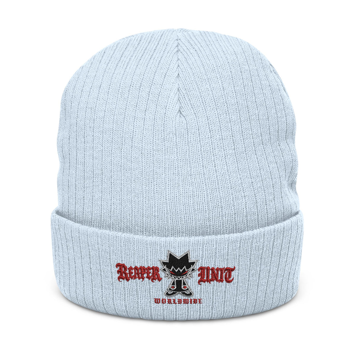 Reaper Unit Worldwide™ Ribbed Knit Beanie
Cold weather. Same mindset.