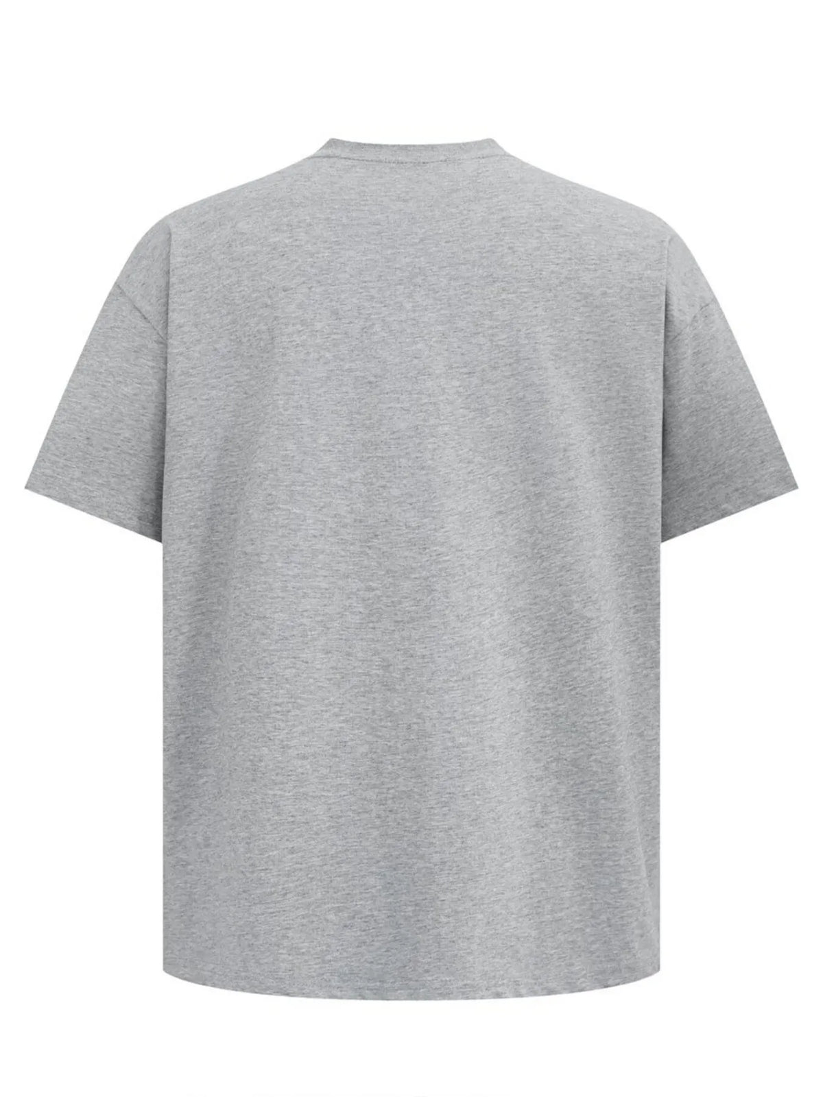 Men's Contrast Short Sleeve Oversized T-Shirt