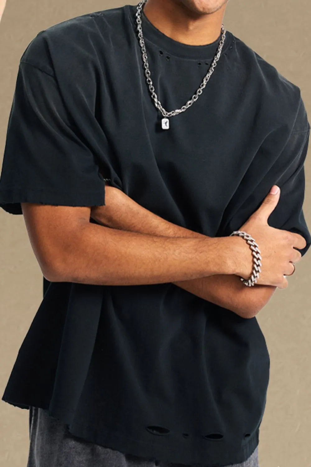 Men's Round Neck Half Sleeve T-Shirt