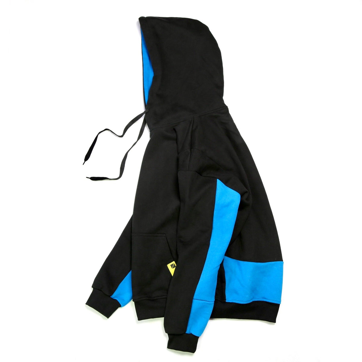 Reaper unit worldwide Paneled Pullover Hoodie - Azure / Black