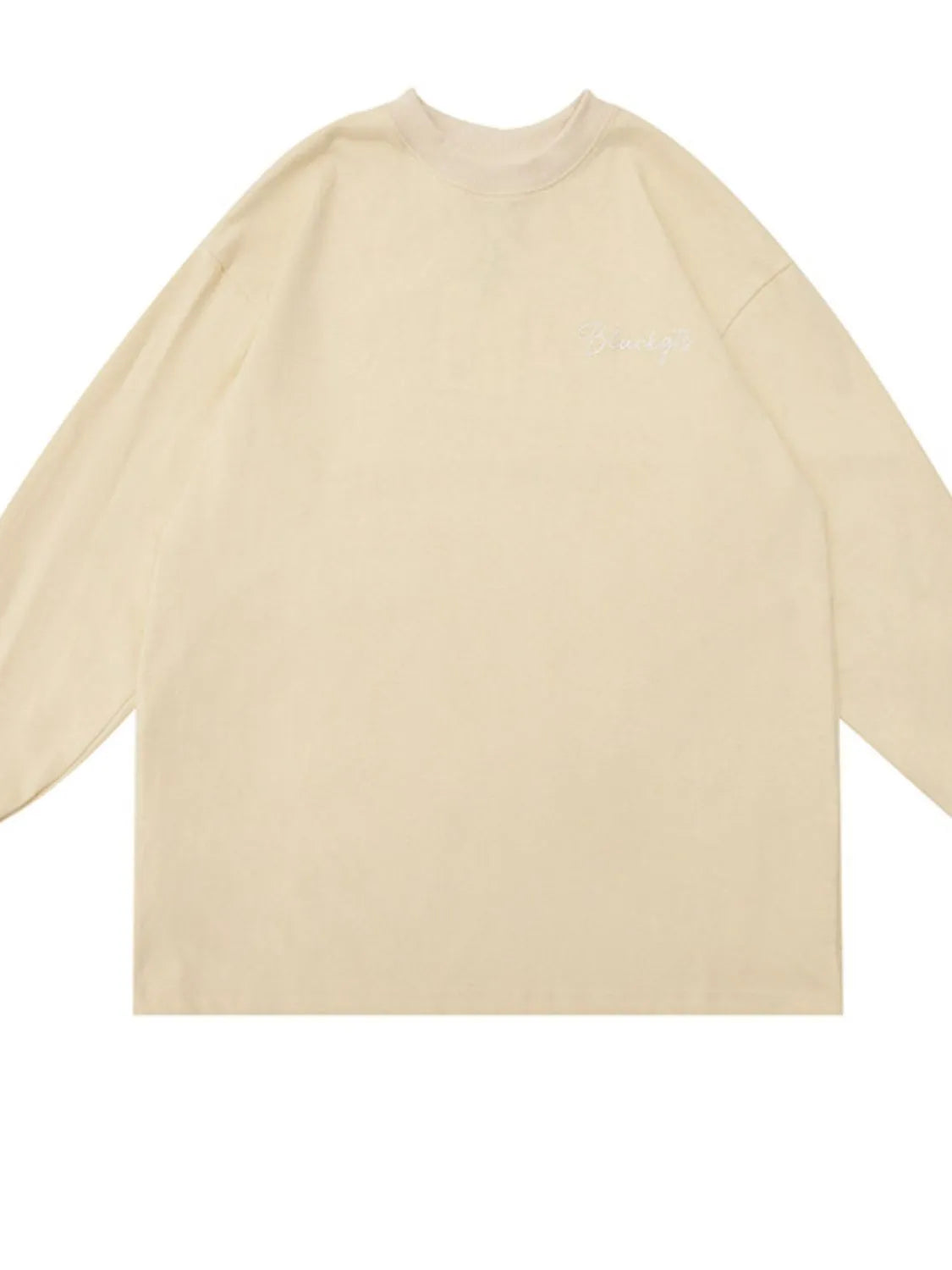 Men's Round Neck Long Sleeve T-Shirt