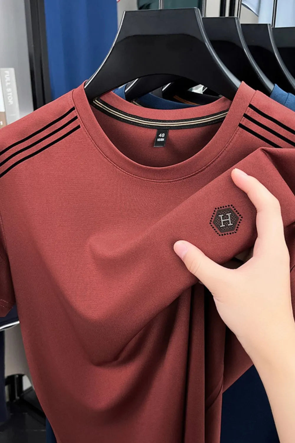 Men's Round Neck Short Sleeve T-Shirt