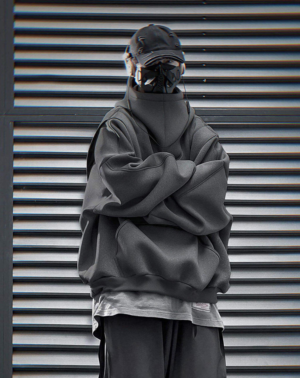 Reaper unit worldwide HiH50 Grey Nexus Hoodie