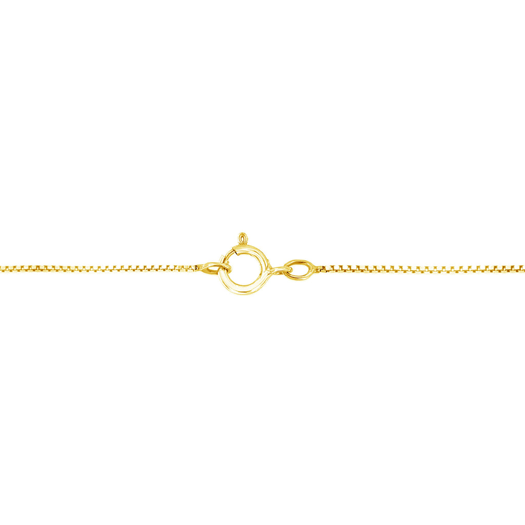 14K Yellow Gold 1.00 Cttw Brilliant Round-Cut Diamond 7 Stone Floral Cluster 18" Pendant Necklace (H-I Color, SI2-I1 Clarity)