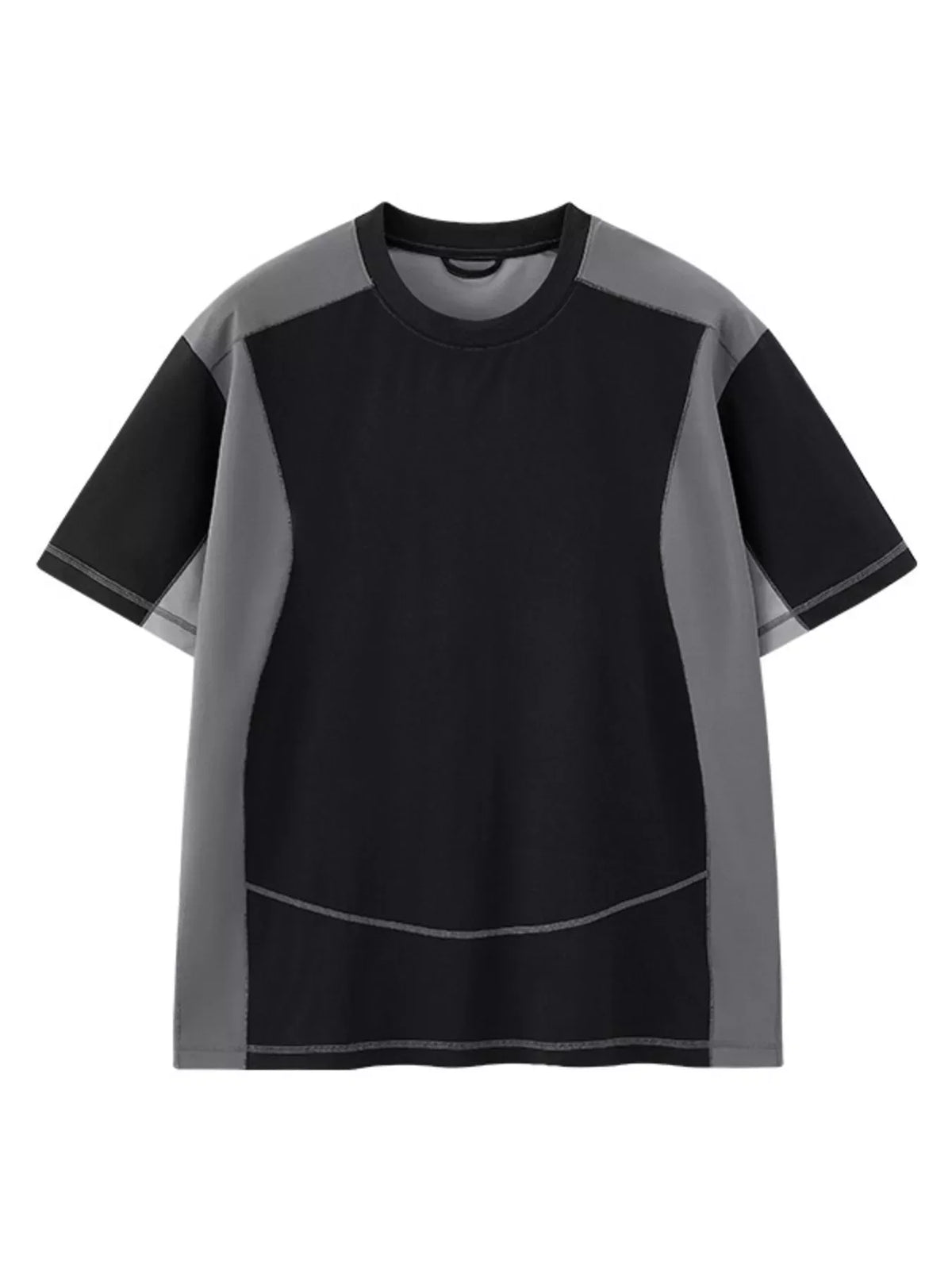 Men's Contrast Stitching Relaxed Fit T-Shirt