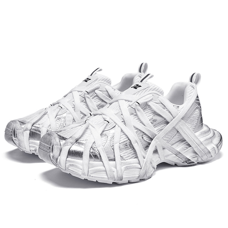Reaper unit worldwide S2510 Silver Mummy Sneakers