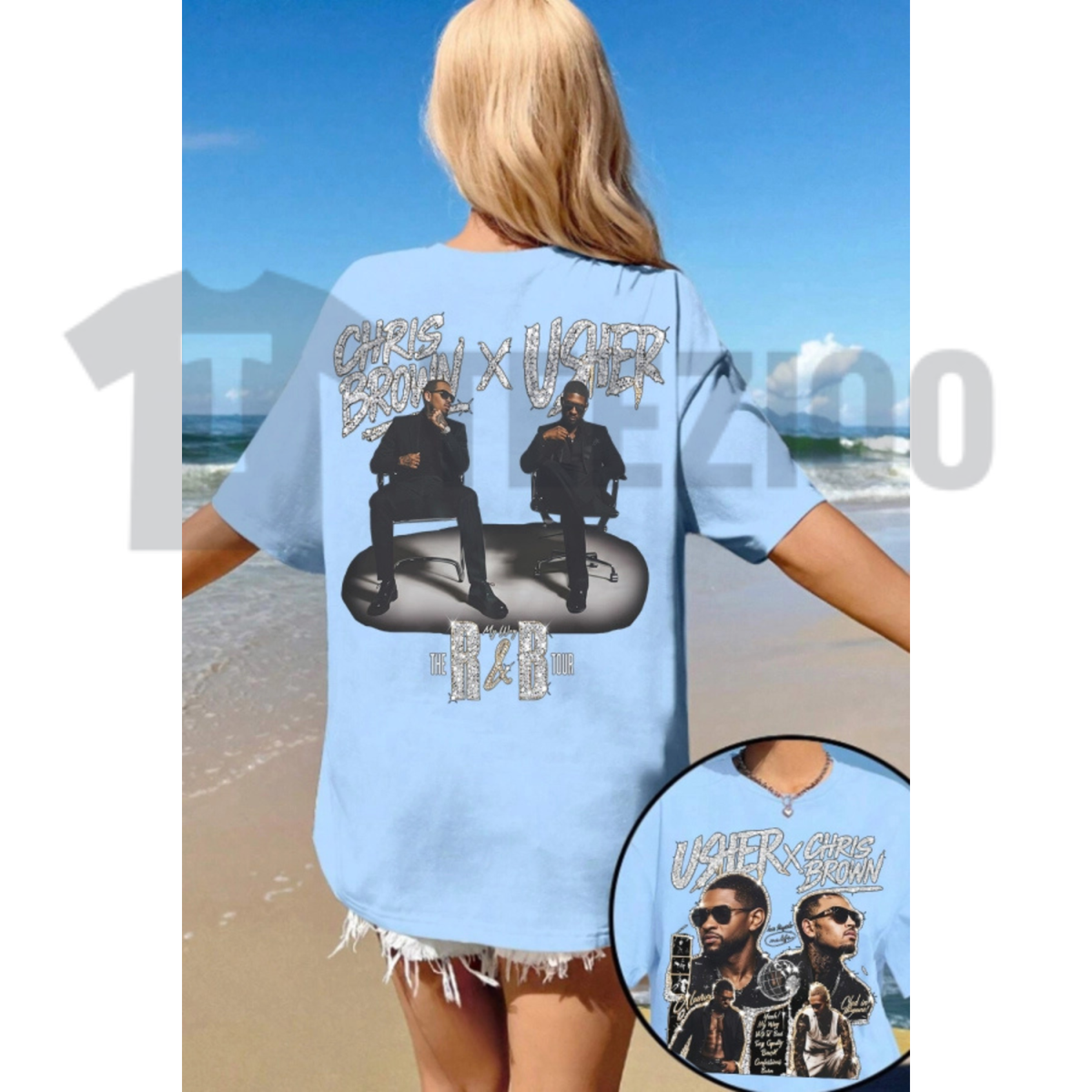 Raymond & Brown "R&B" Tour Graphic T-Shirt - Classic Music Legacy Unisex Crewneck Tee