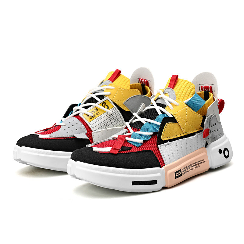 Reaper unit worldwide S201 Patchwork Sneakers