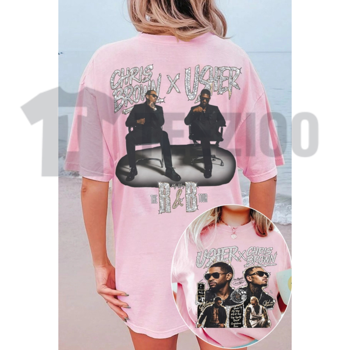 Raymond & Brown "R&B" Tour Graphic T-Shirt - Classic Music Legacy Unisex Crewneck Tee