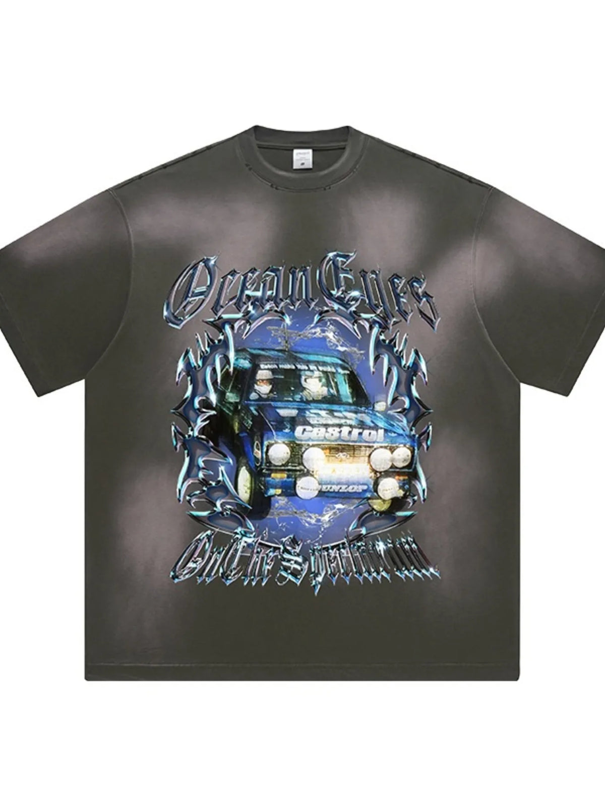 Men's Graphic Round Neck Short Sleeve T-Shirt