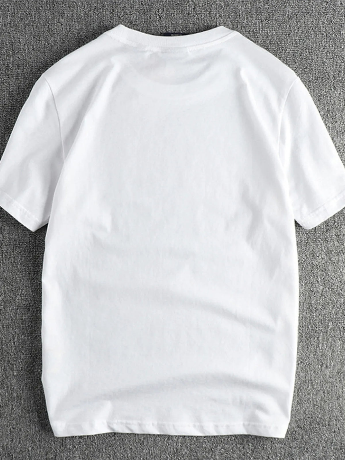 Men's Graphic Round Neck Short Sleeve T-Shirt