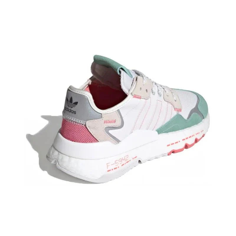 Adidas Originals Nite Jogger 'White Gray Green'