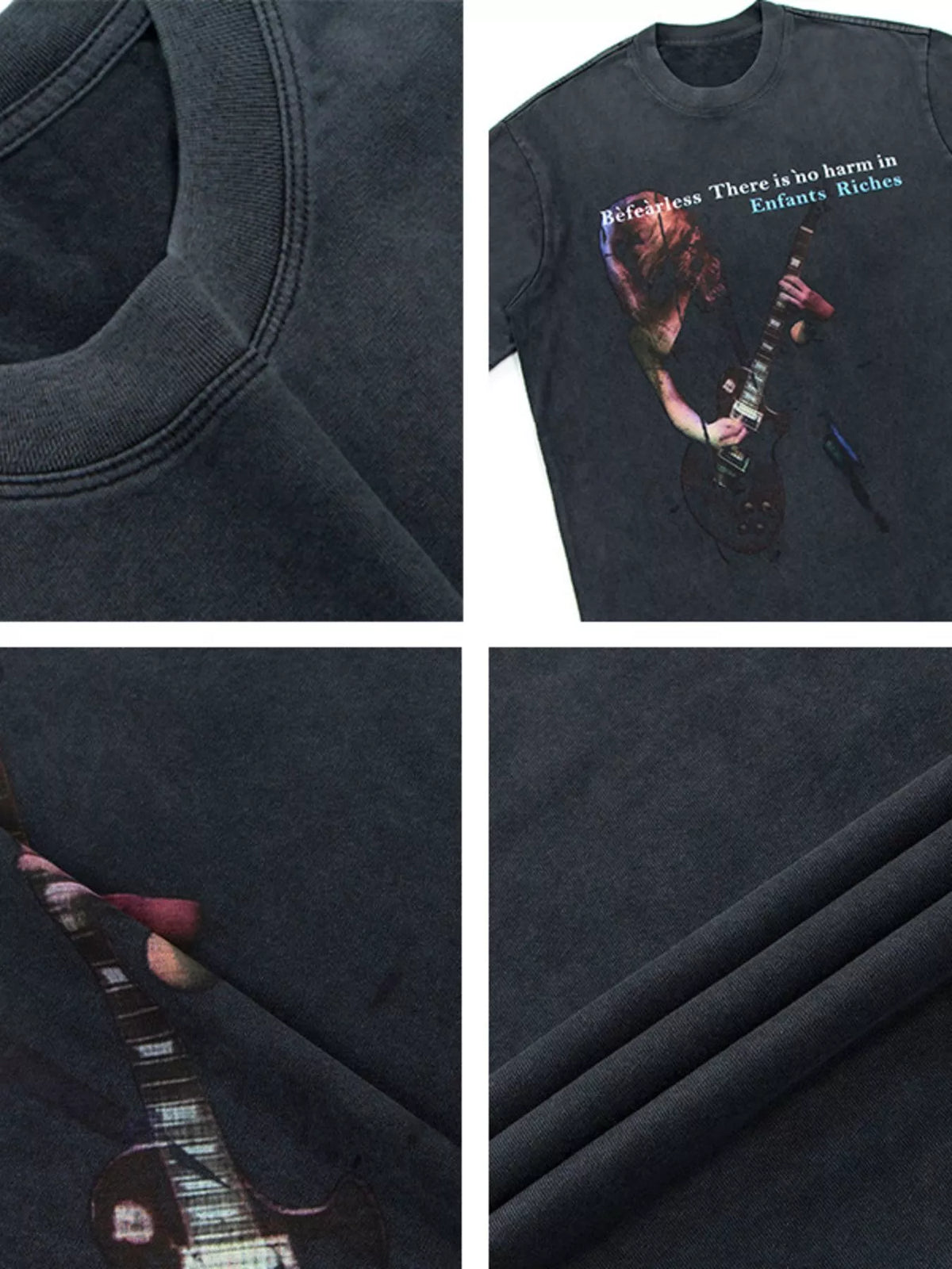 Men's Graphic Round Neck Short Sleeve T-Shirt