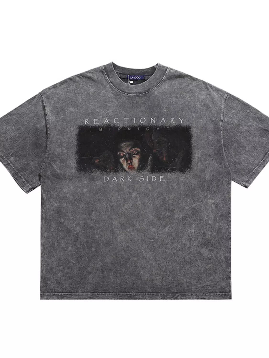 Men's Graphic Round Neck Short Sleeve T-Shirt